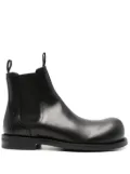 Martine Rose bulb-toe Chelsea boots - Black