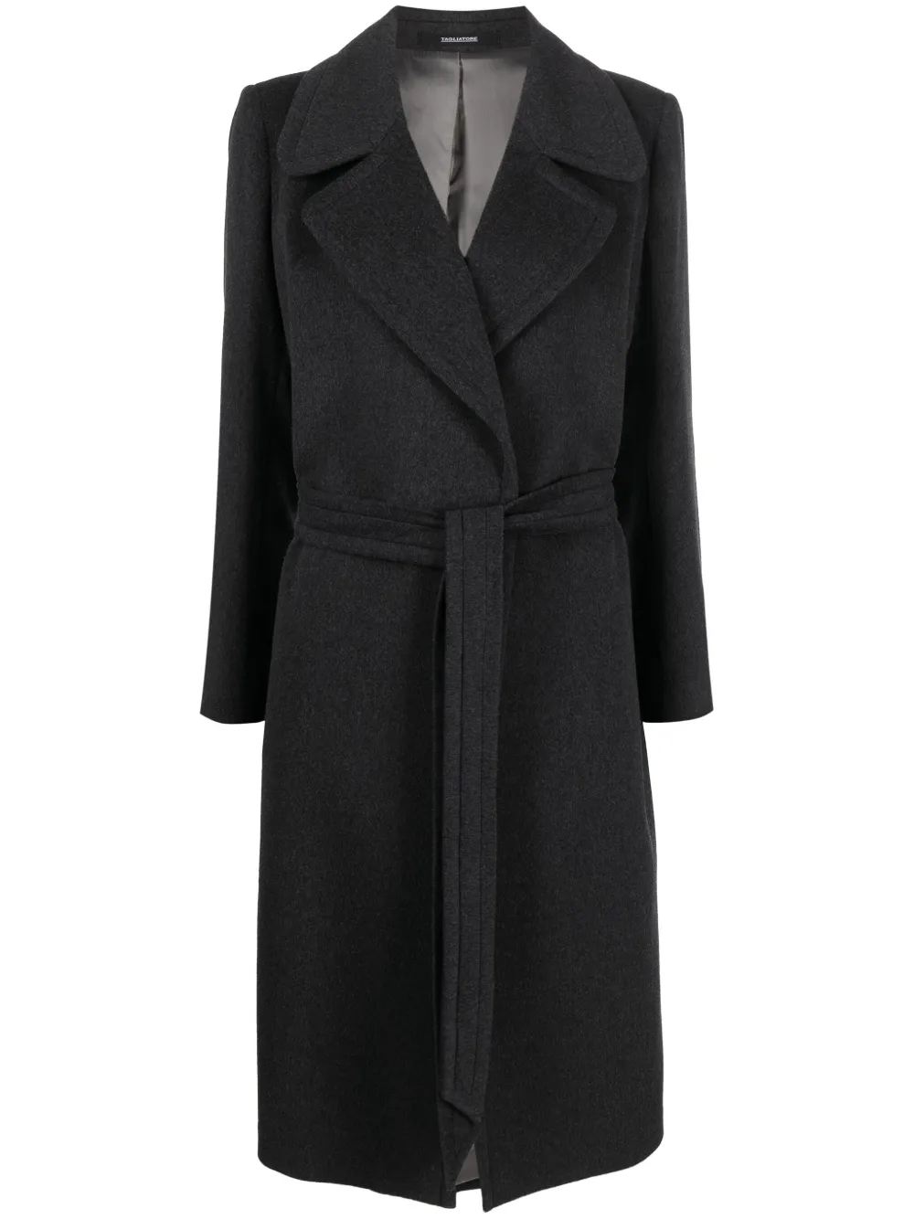 Tagliatore Molly belted coat - Grigio
