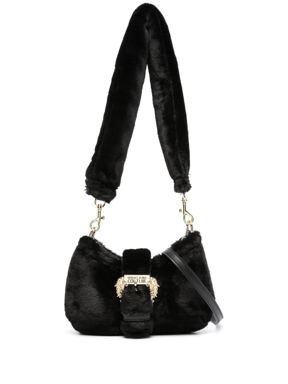 Women handbag Versace Jeans Couture pink black faux leather round bag  crossbody 8052019001969