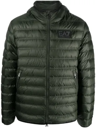 Emporio armani ea7 cheap padded zip bubble jacket