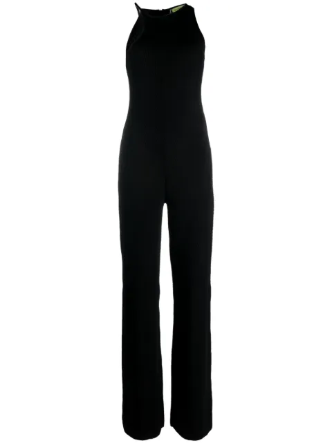 GAUGE81 Casona asymmetric ribbed-knit jumpsuit