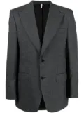 Sunflower single-breasted wool blazer - Grey