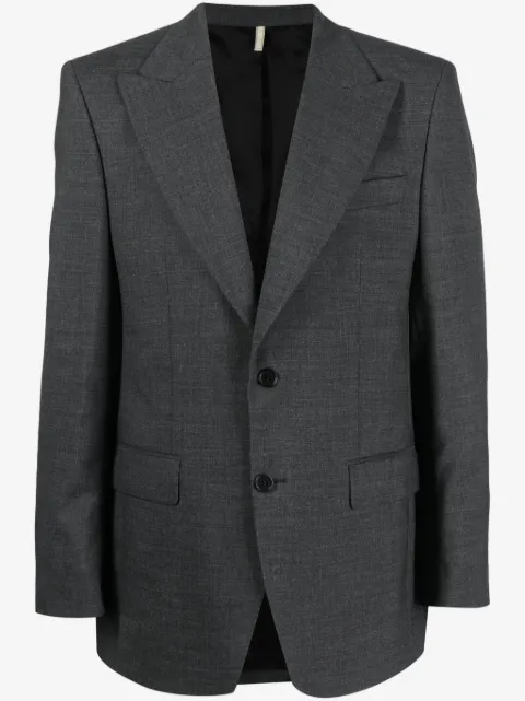 Sunflower blazer en laine à simple boutonnage