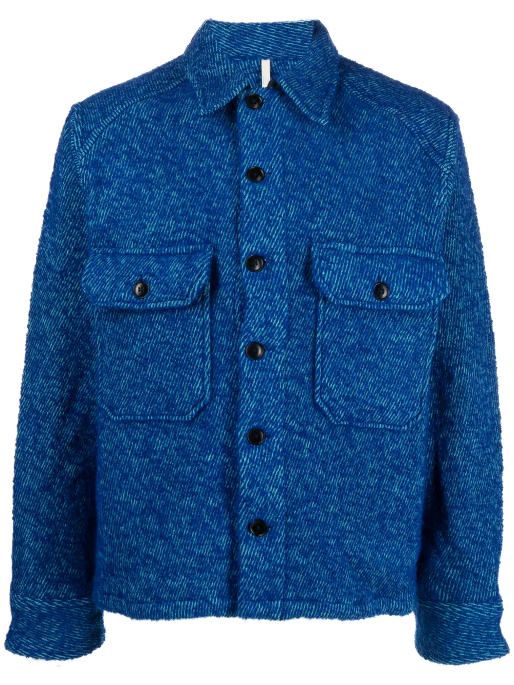 Sunflower Shirtjack met twill weving Blauw