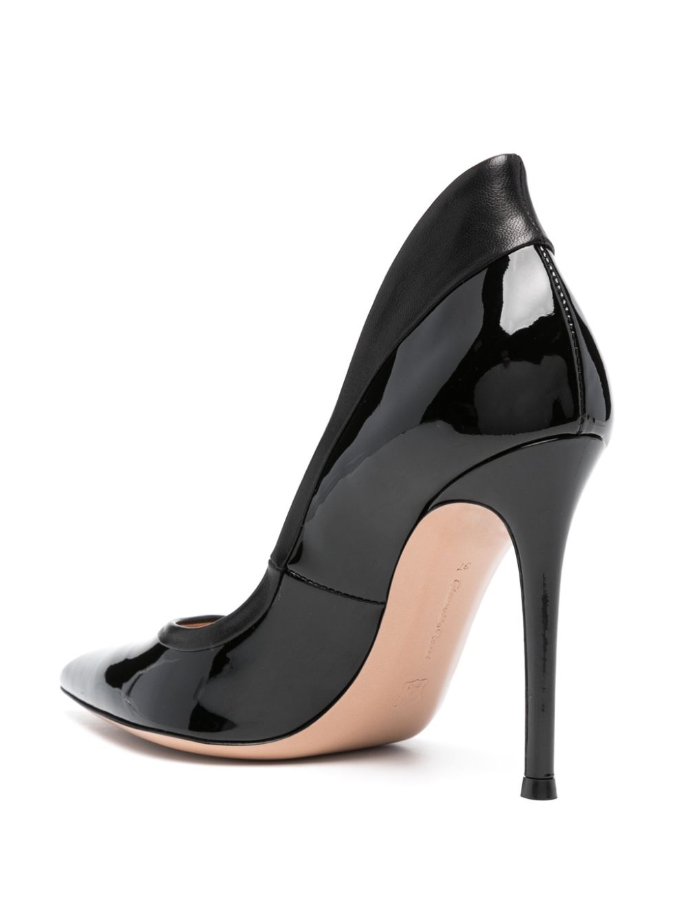 Affordable Gianvito Rossi Tuxedo 100mm leather pumps Women