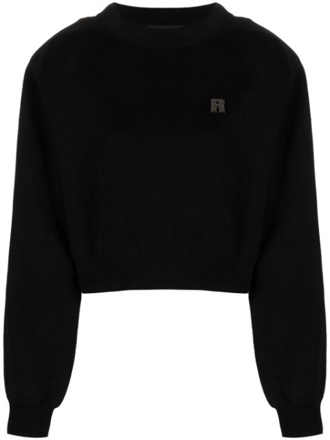 ROTATE BIRGER CHRISTENSEN logo-print crew-neck sweatshirt Women