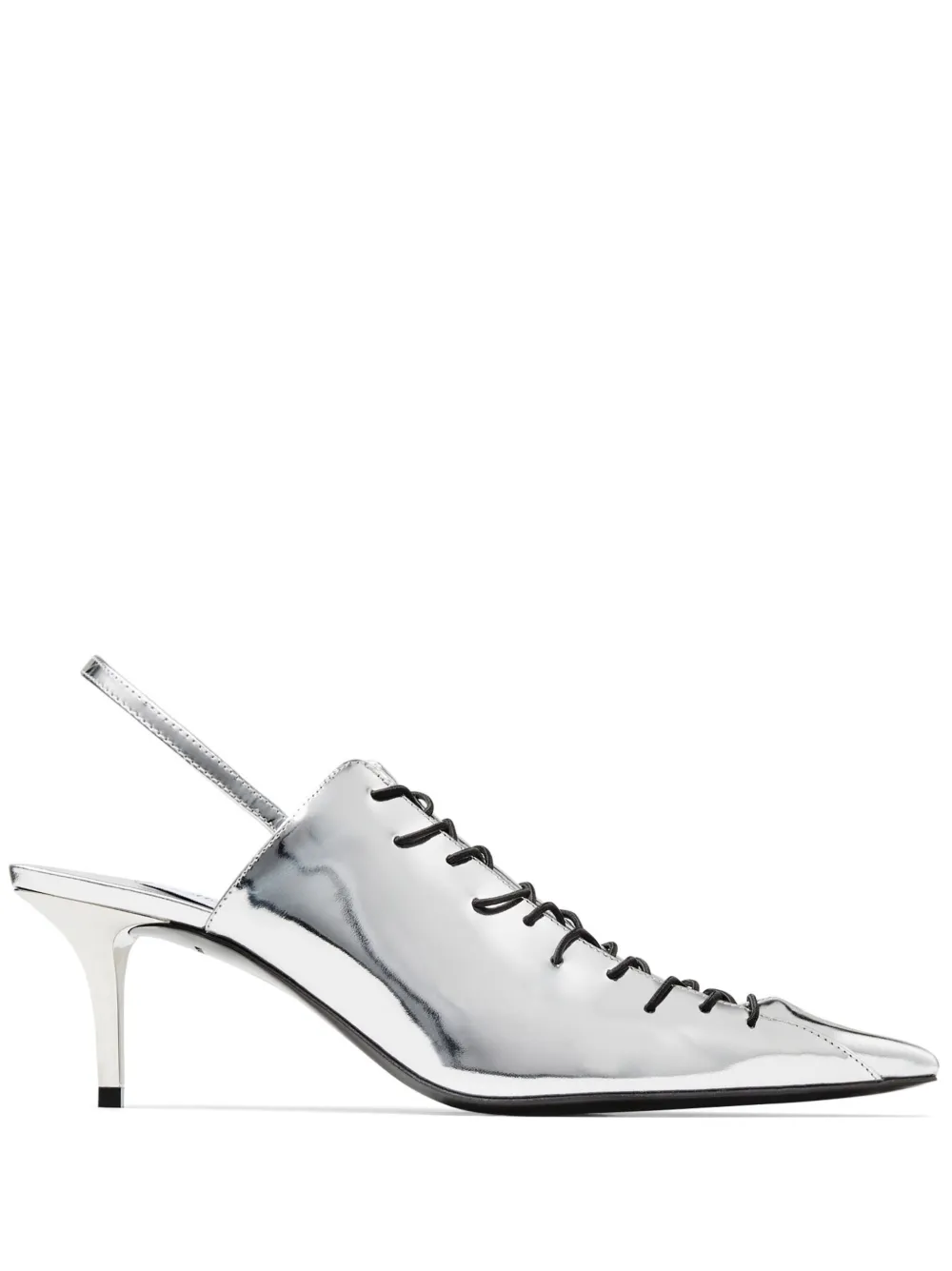 Jimmy Choo X Jean Paul Gaultier Pumps 60 In Silver