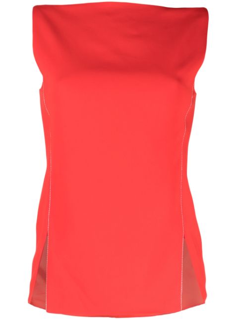 Marni split cady top Women