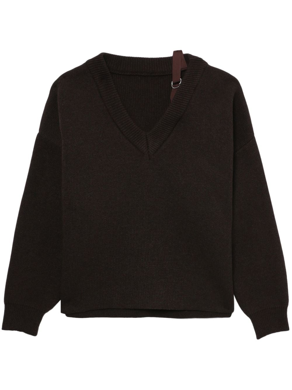 Jacquemus La Maille Sargas Asymmetric Jumper - Farfetch