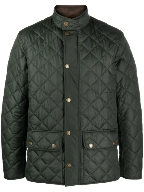 Barbour button-up quilted jacket