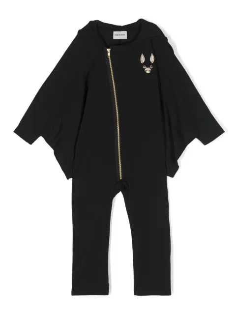 Mini Rodini zipped organic cotton jumpsuit
