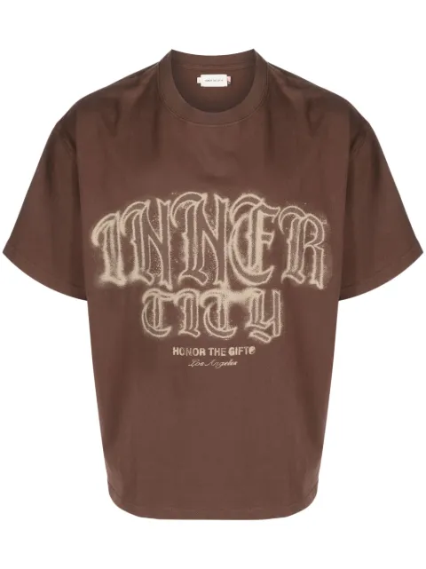 Honor The Gift graphic-print cotton t-shirt