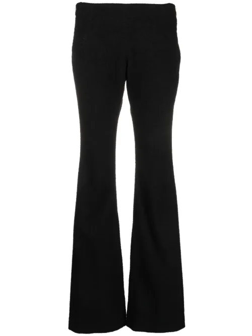 Pantalon en maille à coupe évasée - Patou - Modalova