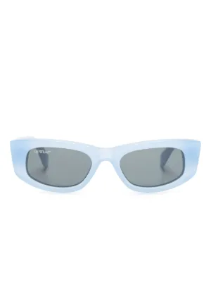 Off-White Eyewear Troy Sunglasses | Grey | FARFETCH display picture 2