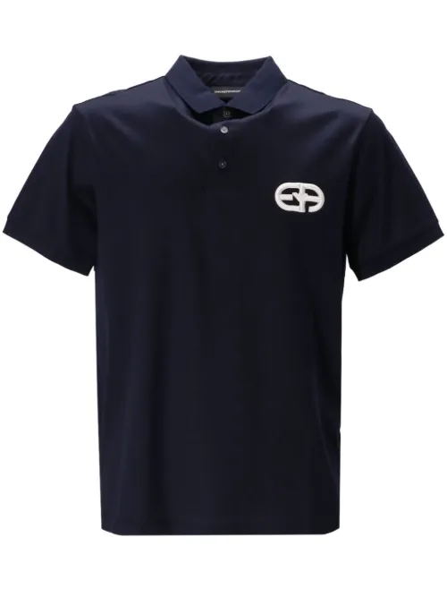 Polo à fermeture boutonnée - Emporio Armani - Modalova