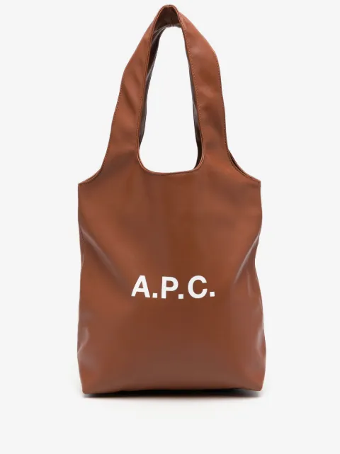A.P.C. Ninon logo-print tote bag