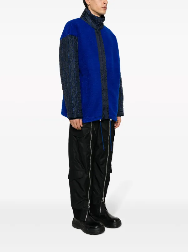 Kenzo zip up Fleece Bomber Jacket Farfetch