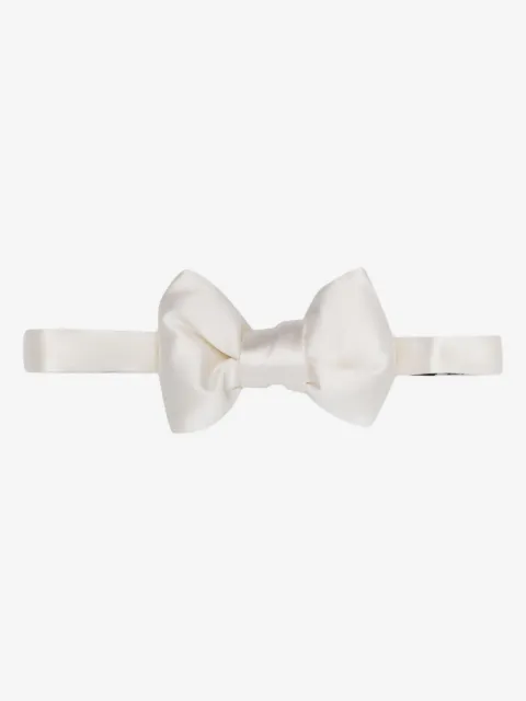 TOM FORD satin-finish silk bow tie