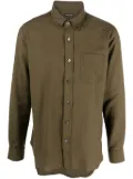 TOM FORD long-sleeve buttoned shirt - Green