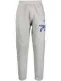 Kenzo logo-appliqué cotton track pants - Grey