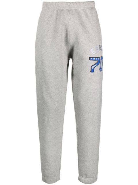 Kenzo logo-applique cotton track pants Men