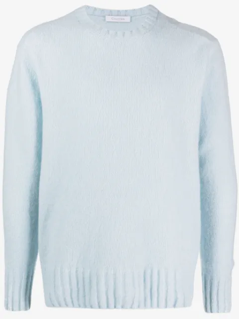 Cruciani crew-neck fine-knit jumper