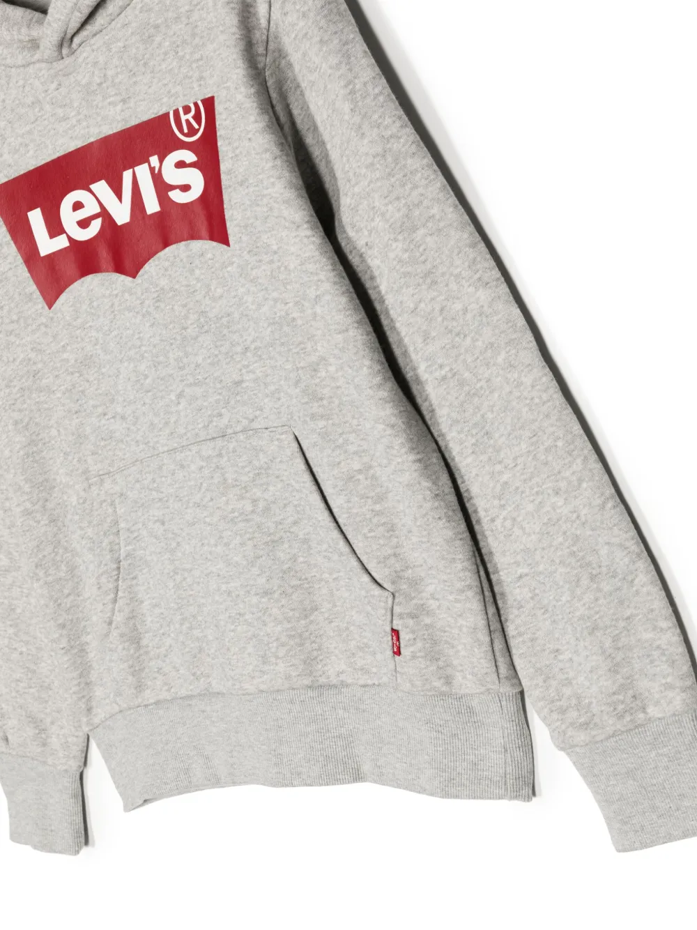  Levi's Kids Batwing Logo-print Hoodie - Grey 