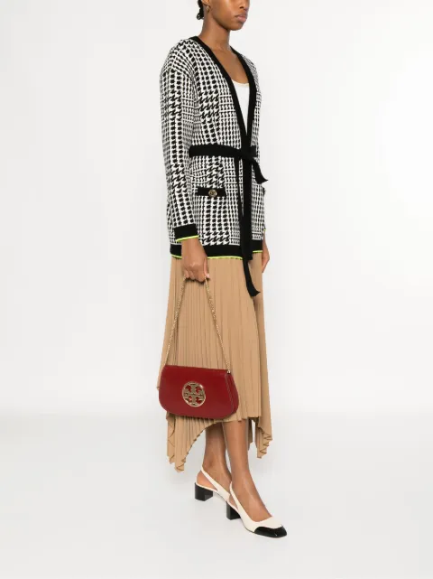Tory Burch Double T-plaque leather shoulder bag 152250600 - 1