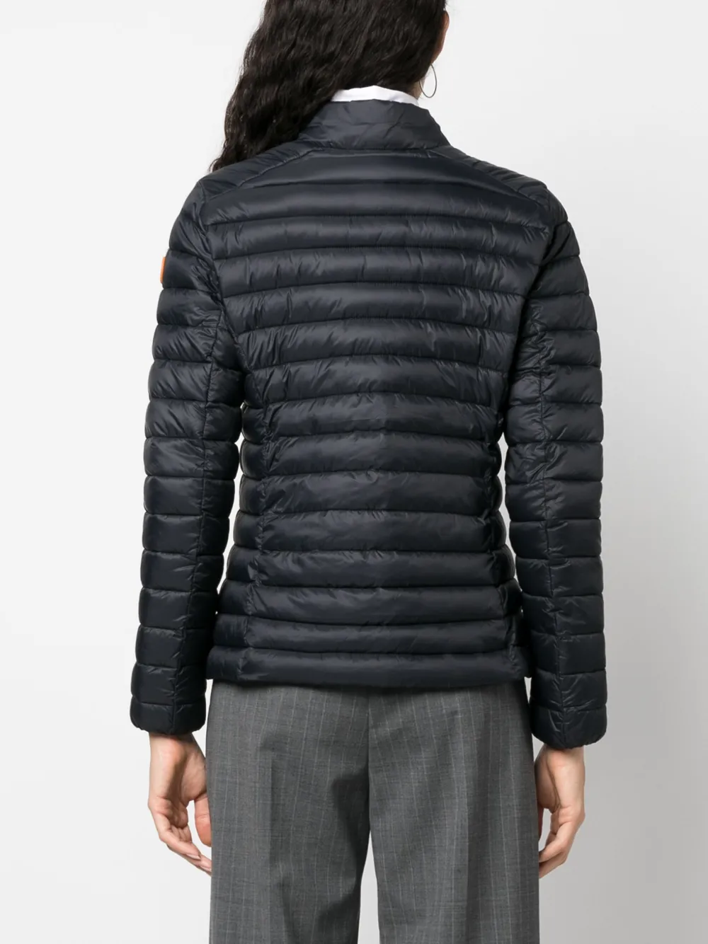 Save The Duck Carly Recycled Nylon Puffer Jacket In Black