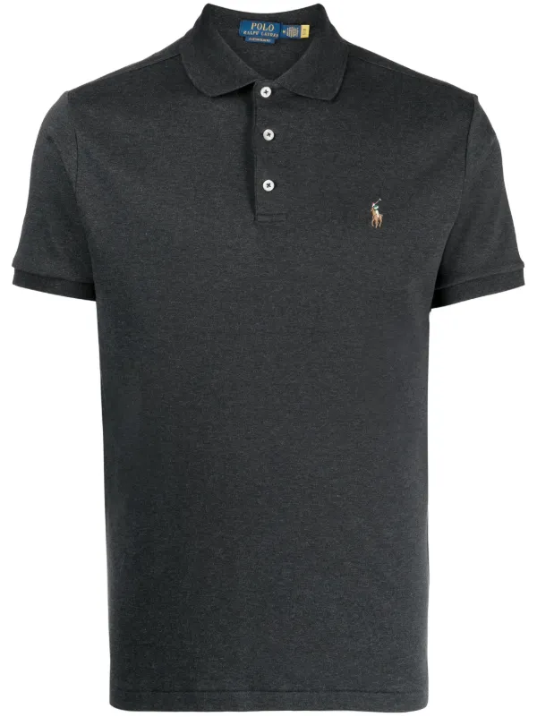 Polo Ralph Lauren Polo Pony-embroidery Polo Shirt Grey