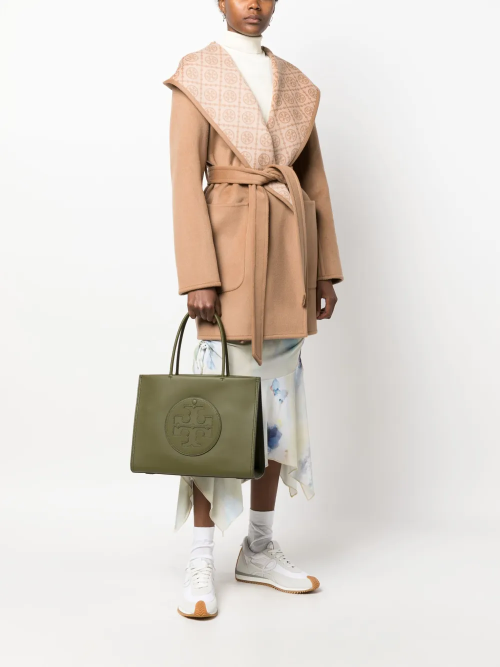 Tory Burch Ella Bio kleine shopper - Groen