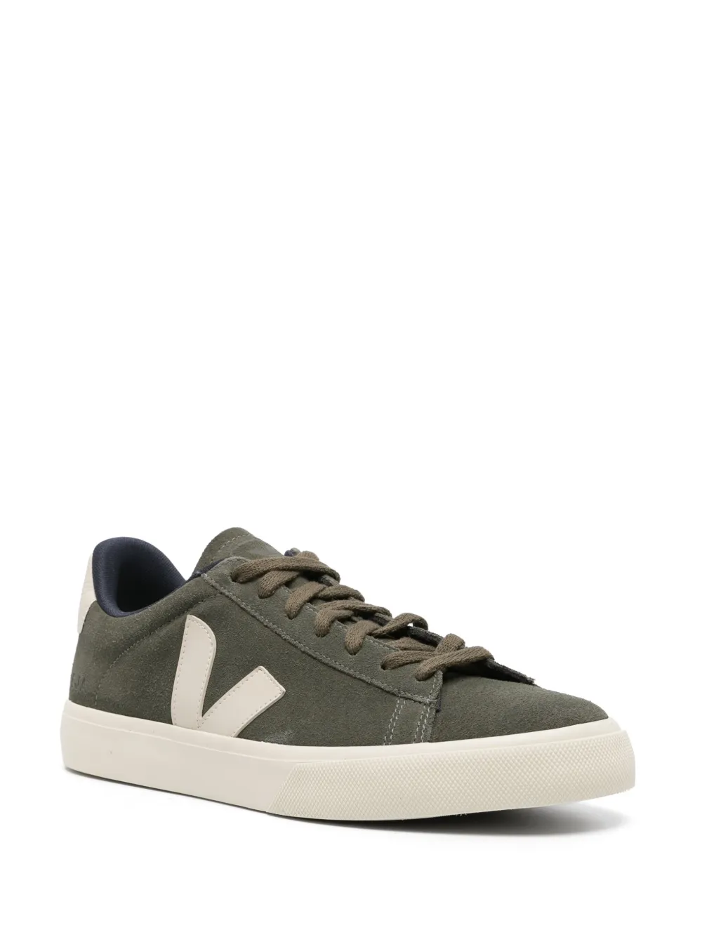 VEJA Campo ChromeFree suede sneakers - Groen