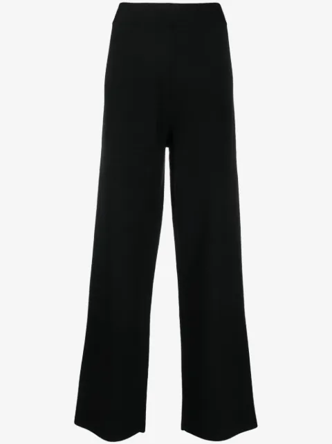 Seventy wide-leg wool-blend trousers