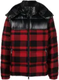 Polo Ralph Lauren check-print puffer jacket - Black