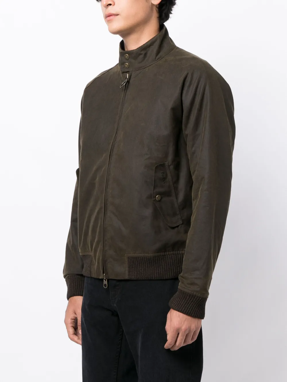 Barbour Porton Jacket Collaboration Baracuta In Green