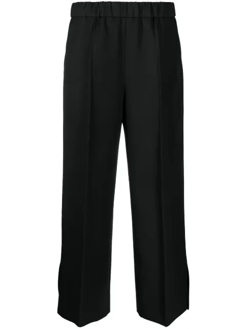 Jil Sander mid-rise wool tailored trousers