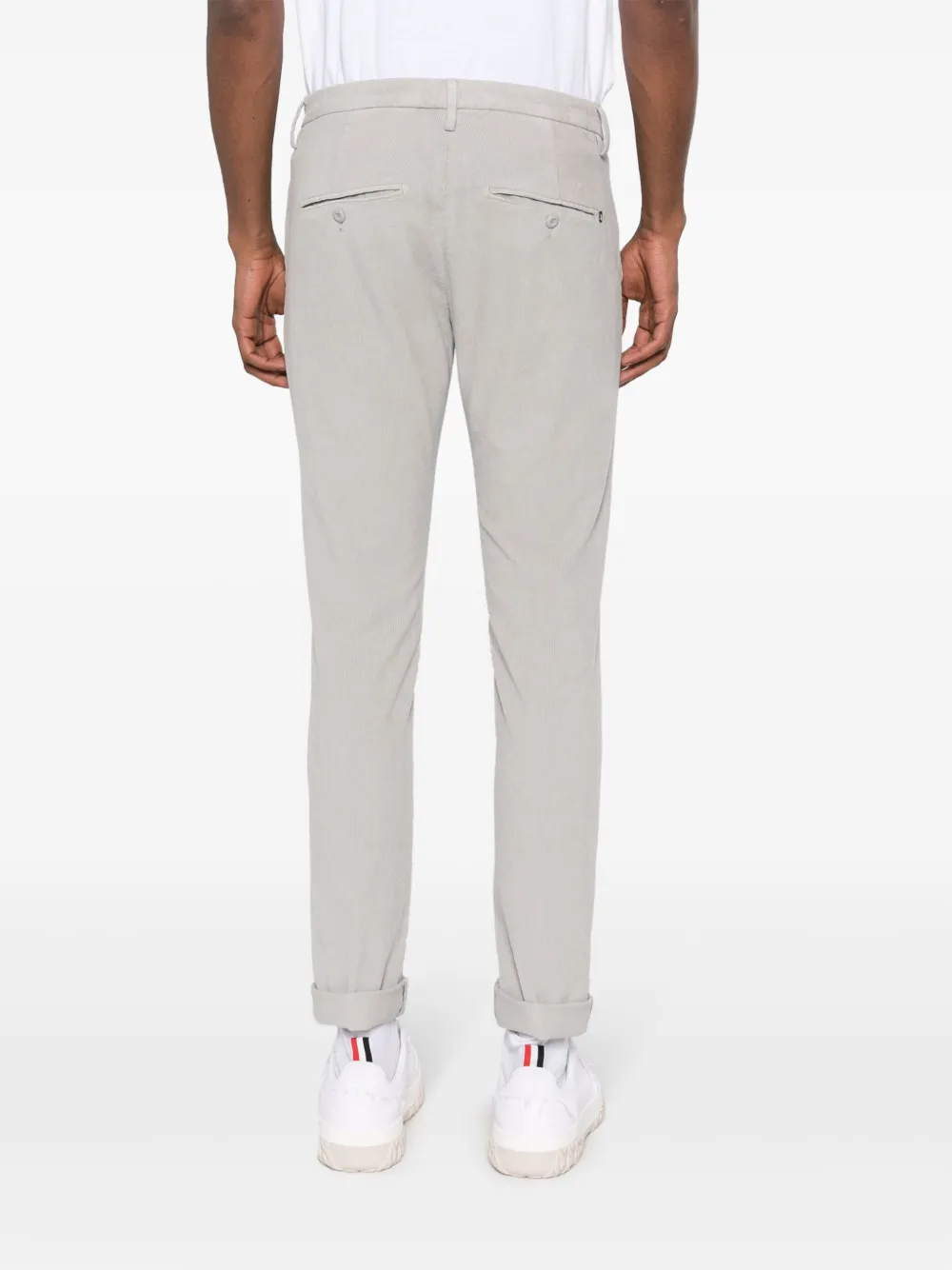 DONDUP Gaubert ribfluwelen broek Grijs