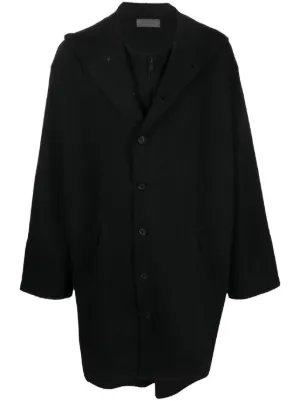 Jil Sander single-breasted mid-length Coat | Black | FARFETCH