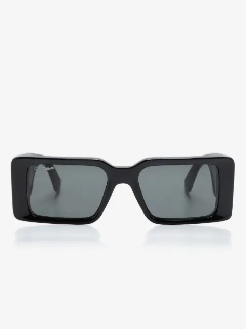 Off-White Eyewear lunettes de vue rectangulaires à logo gravé
