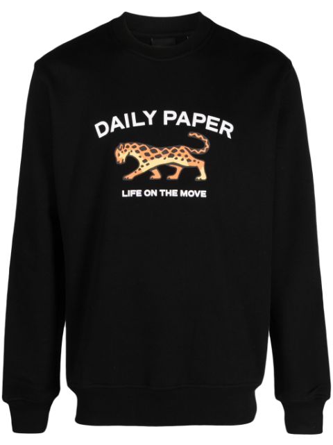 Daily Paper logo-print cotton sweatshirt 