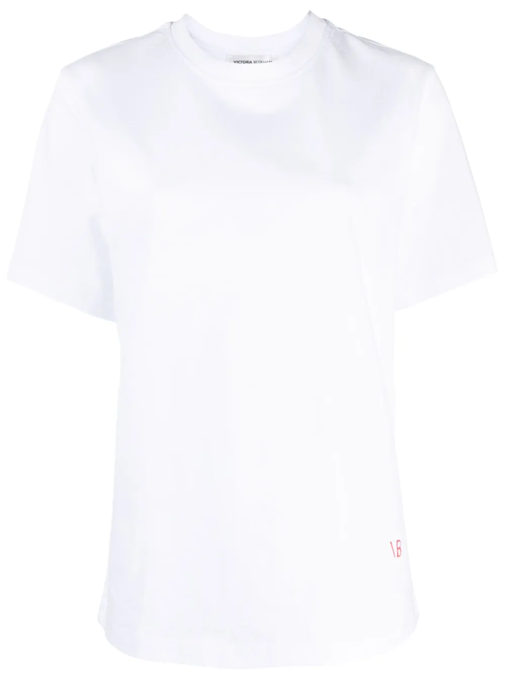 Victoria Beckham T-Shirt mit Logo-Print - Weiß