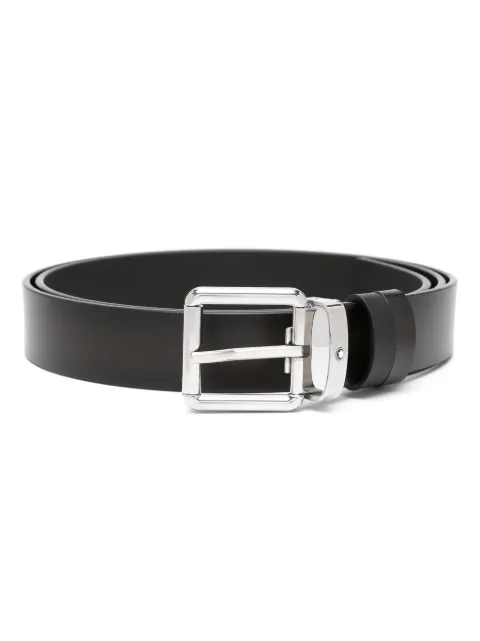 Montblanc buckle-fastening leather belt