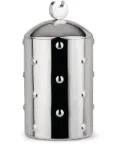 Alessi Kalistò 1 buttoned jar - Silver