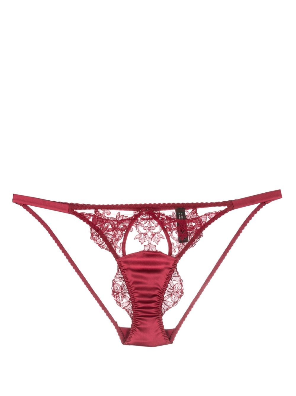 Fleur Of England Gisele ouvert briefs - Rosso