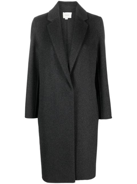 Vince notched-lapel single-breasted coat