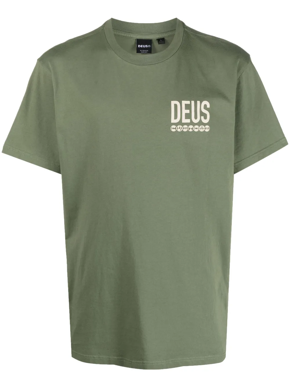 Deus Ex Machina T-shirt met logoprint Groen
