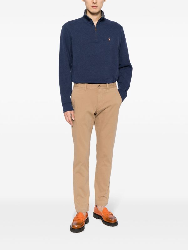 Polo shirt and sales trousers