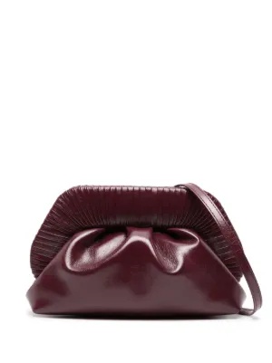 THEMOIRè GEA SUEDE RUST CLUTCH BAG