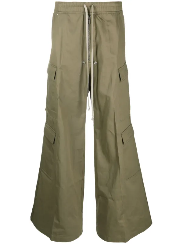 Rick Owens DRKSHDW Double Cargo Jumbo Belas wide-leg Trousers