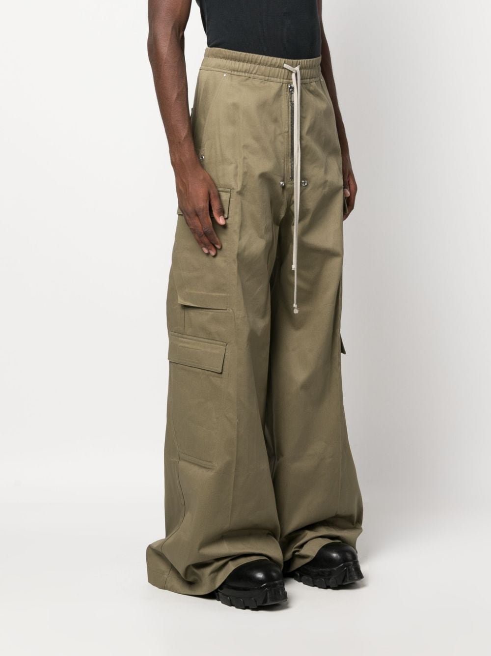 Rick Owens DRKSHDW Double Cargo Jumbo Belas wide-leg Trousers - Farfetch